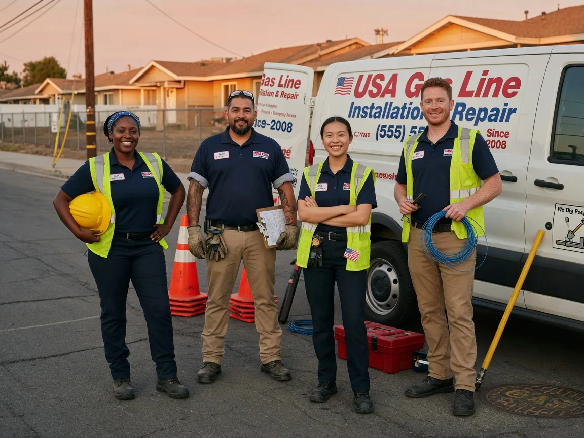 Gas Line Installation company in Beale Afb, CA